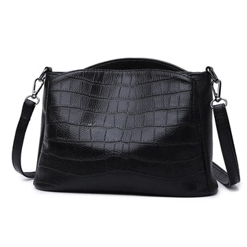 Luxury Solid Genuine Leather Women’s Totes Bag