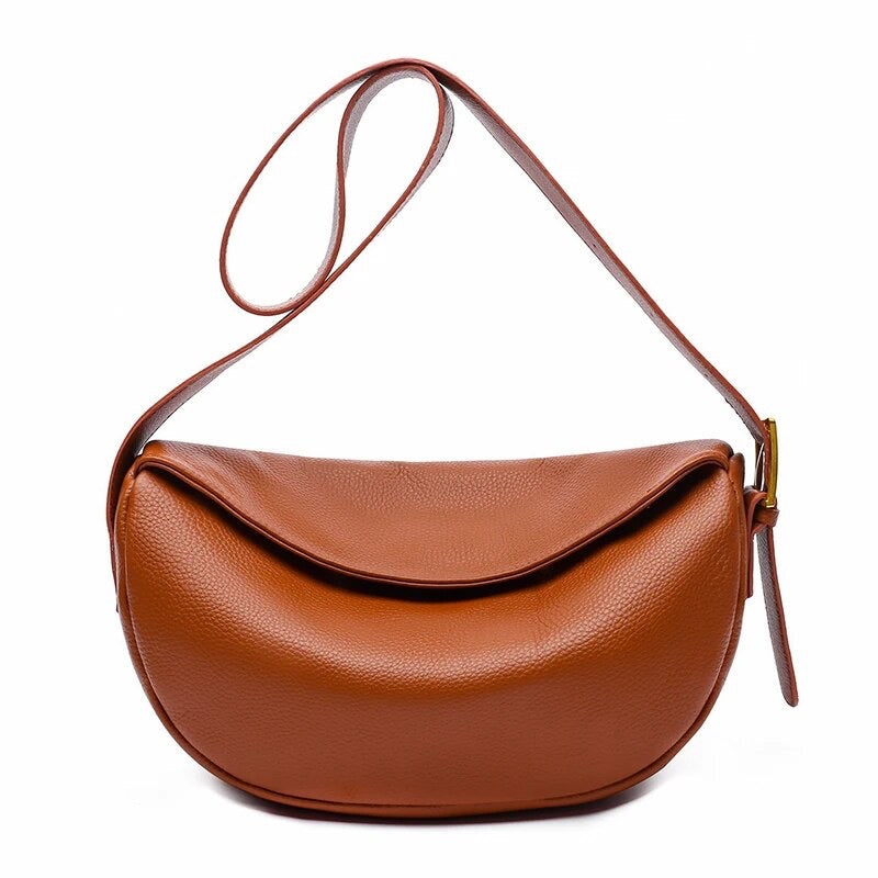 Exquisite Luxury Genuine Leather Shoulder Bag for Discerning Connoisseurs